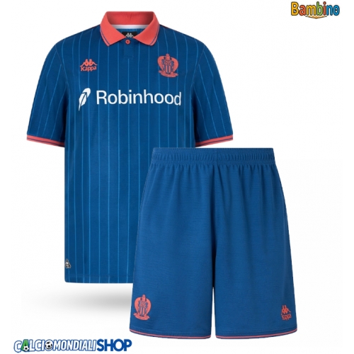 Maglie da calcio OGC Nice Terza Maglia Bambino 2025-26 Manica Corta + Pantaloni corti)